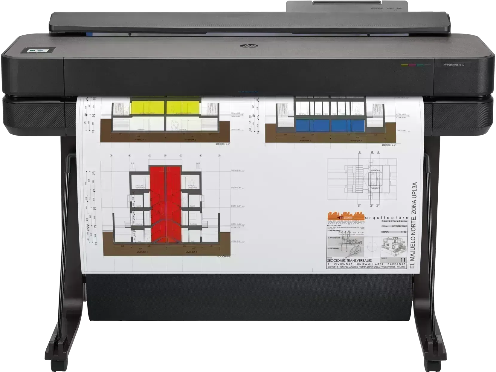 HP DesignJet T650 36-In Printer